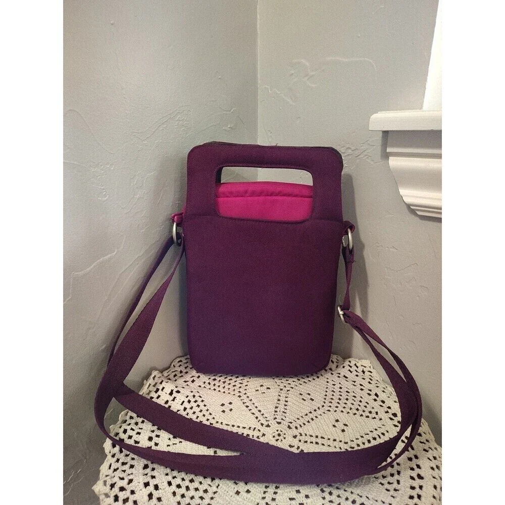 Belkin Purple Pink Tablet Portable Device Travel Bag Strap 10x7x2 Carry-On
